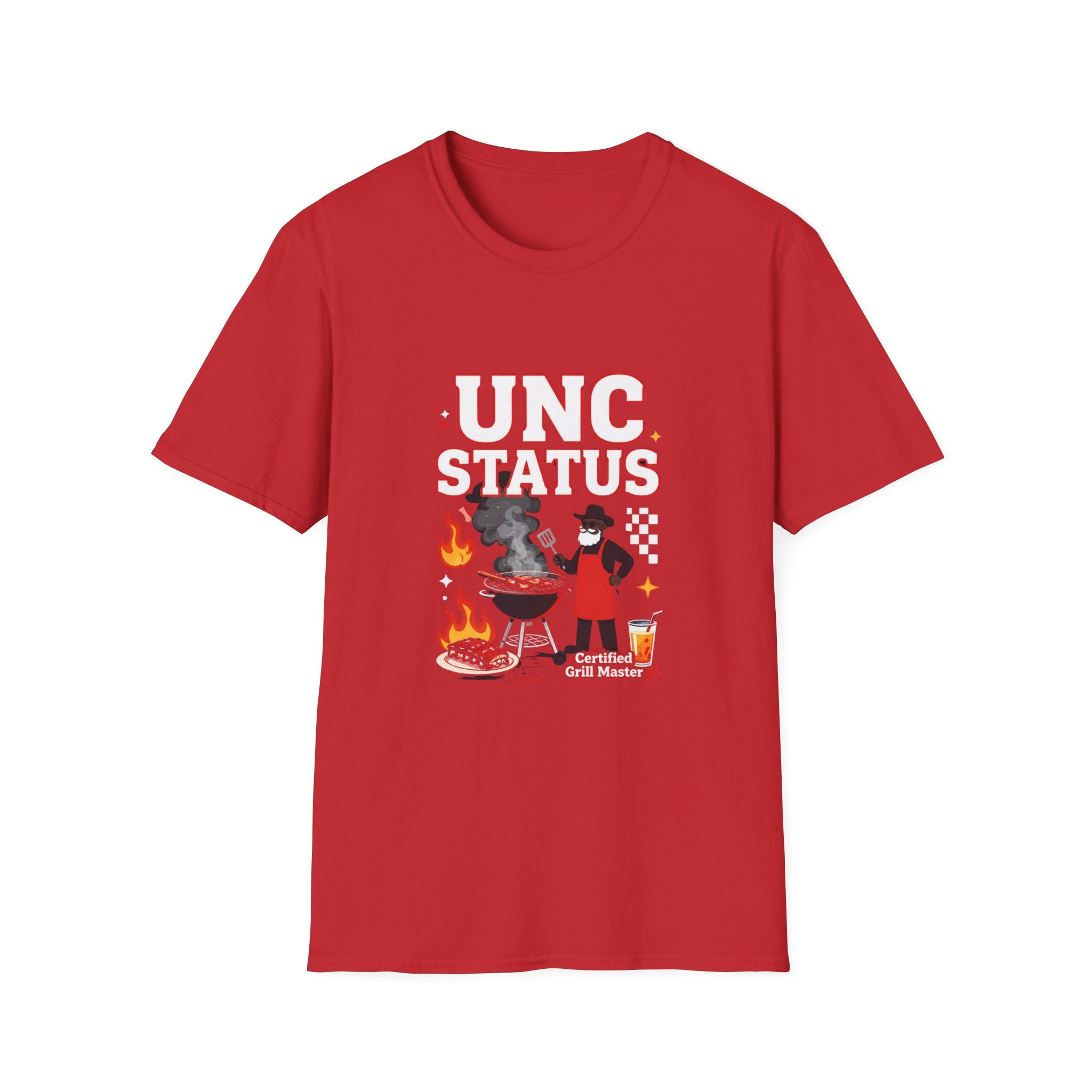 UNC Status T-Shirt — Funny Uncle Cooking/BBQ Graphic Tee