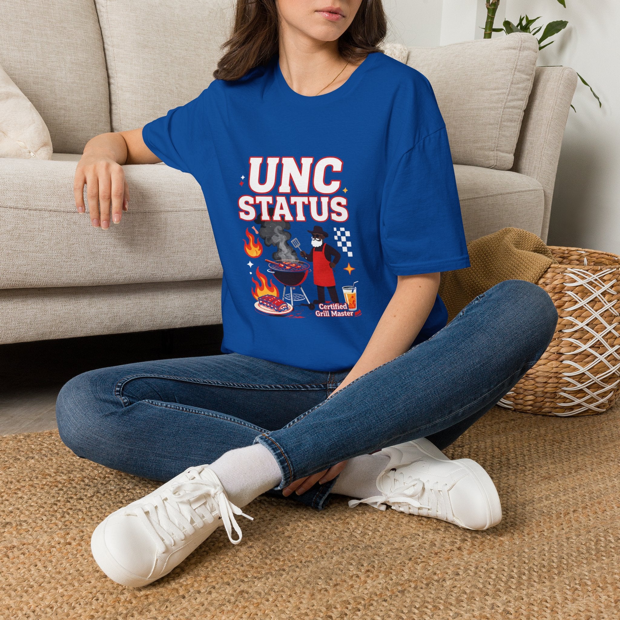 UNC Status T-Shirt — Funny Uncle Cooking/BBQ Graphic Tee