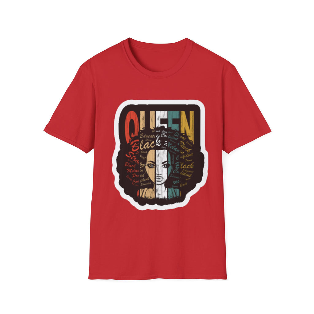 Queen Afro T-Shirt — Black History Empowerment Tee