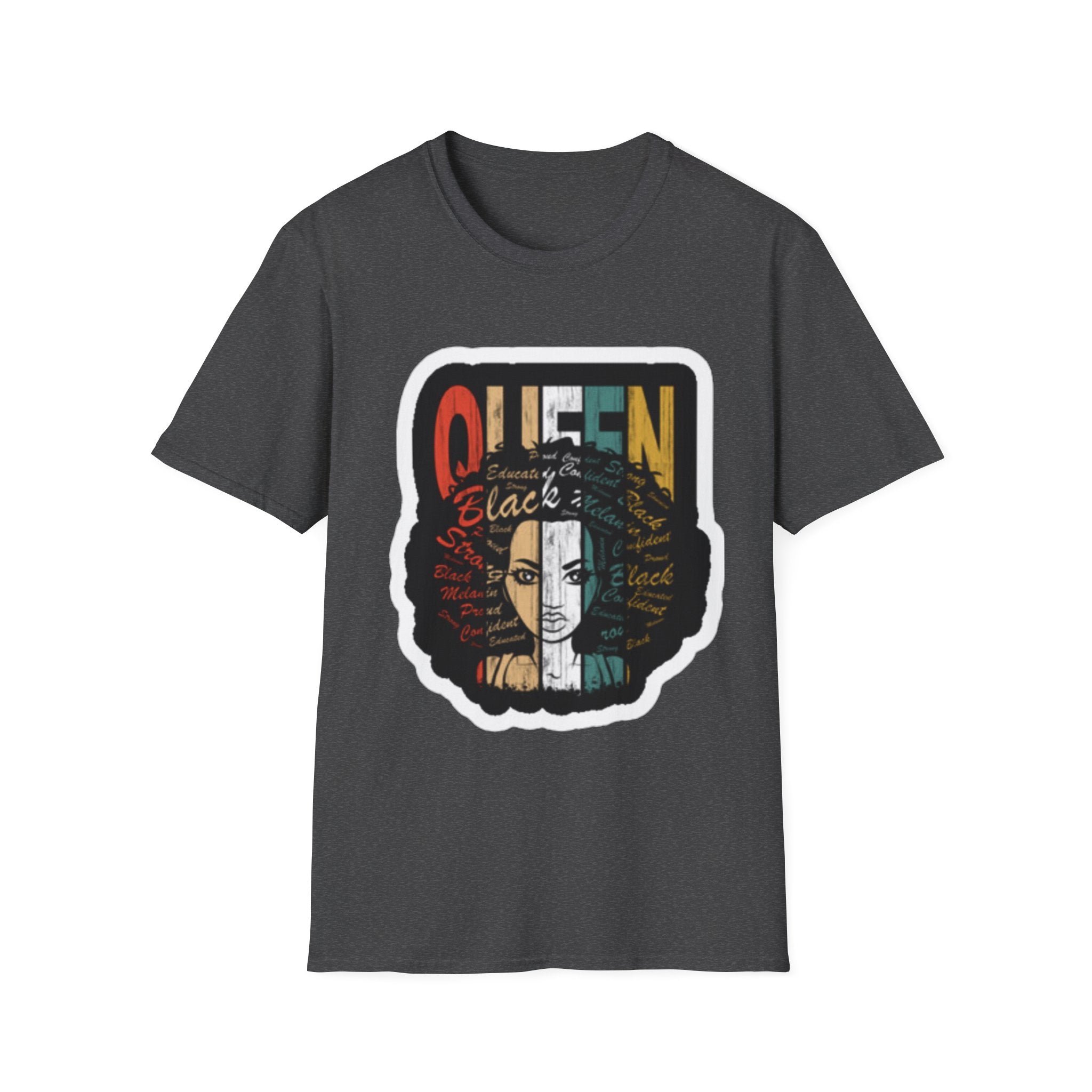 Queen Afro T-Shirt — Black History Empowerment Tee