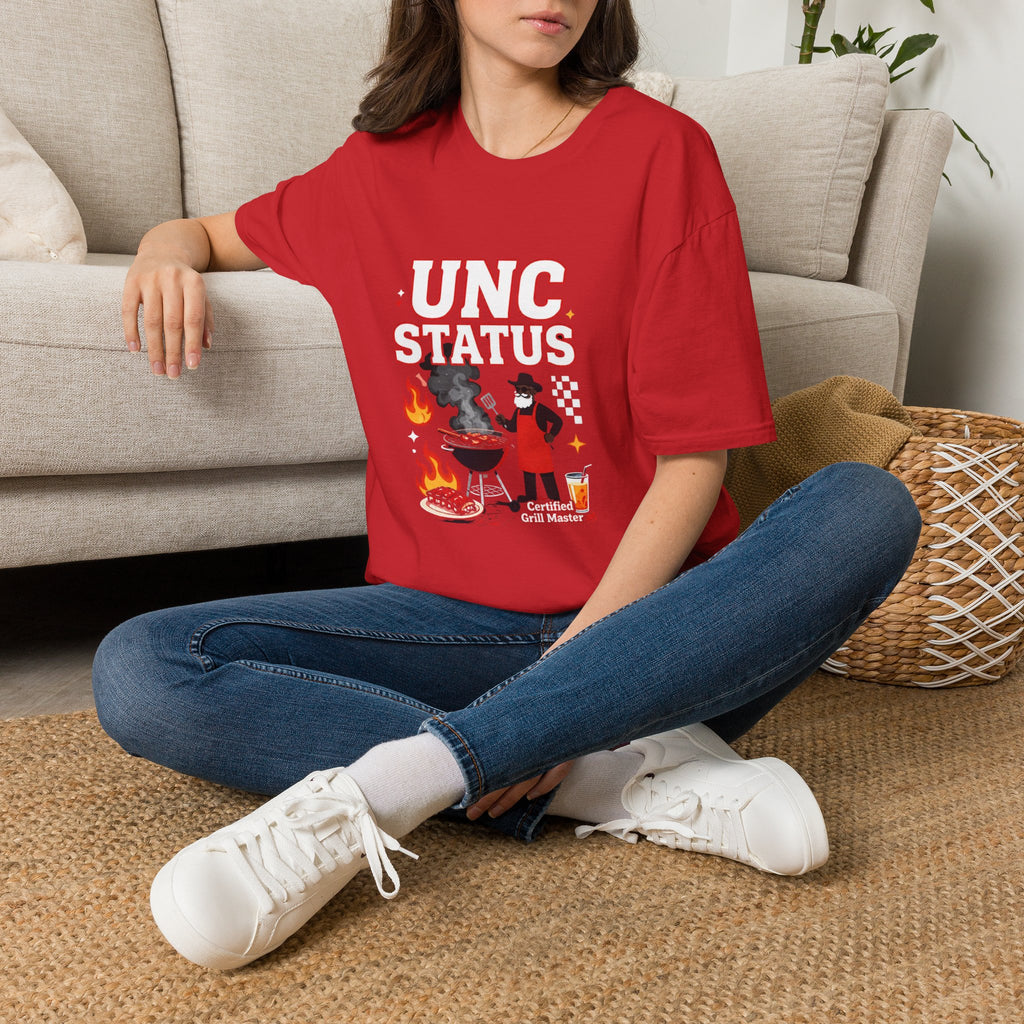 UNC Status T-Shirt — Funny Uncle Cooking/BBQ Graphic Tee