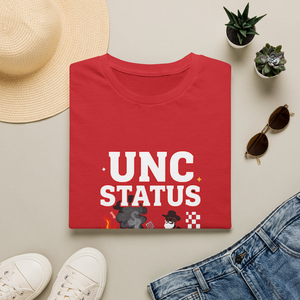 UNC Status T-Shirt — Funny Uncle Cooking/BBQ Graphic Tee