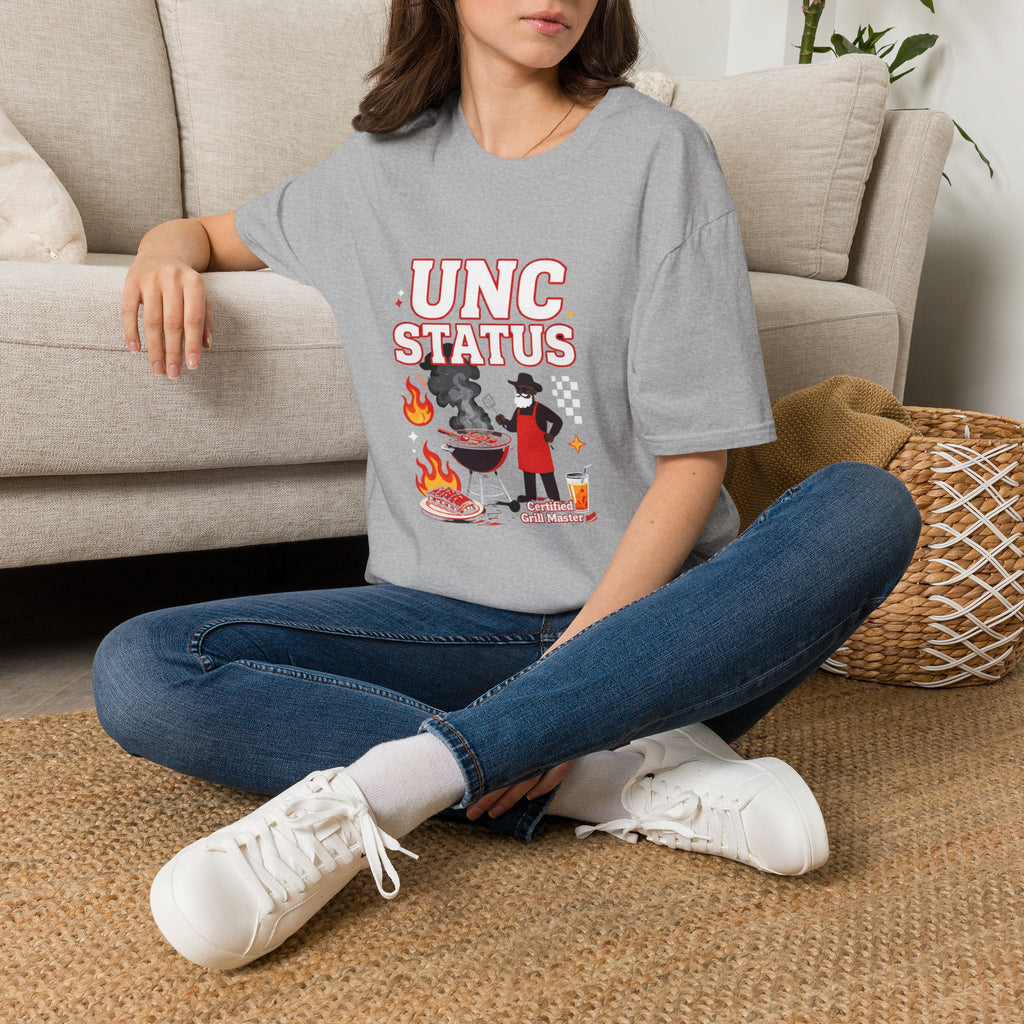 UNC Status T-Shirt — Funny Uncle Cooking/BBQ Graphic Tee