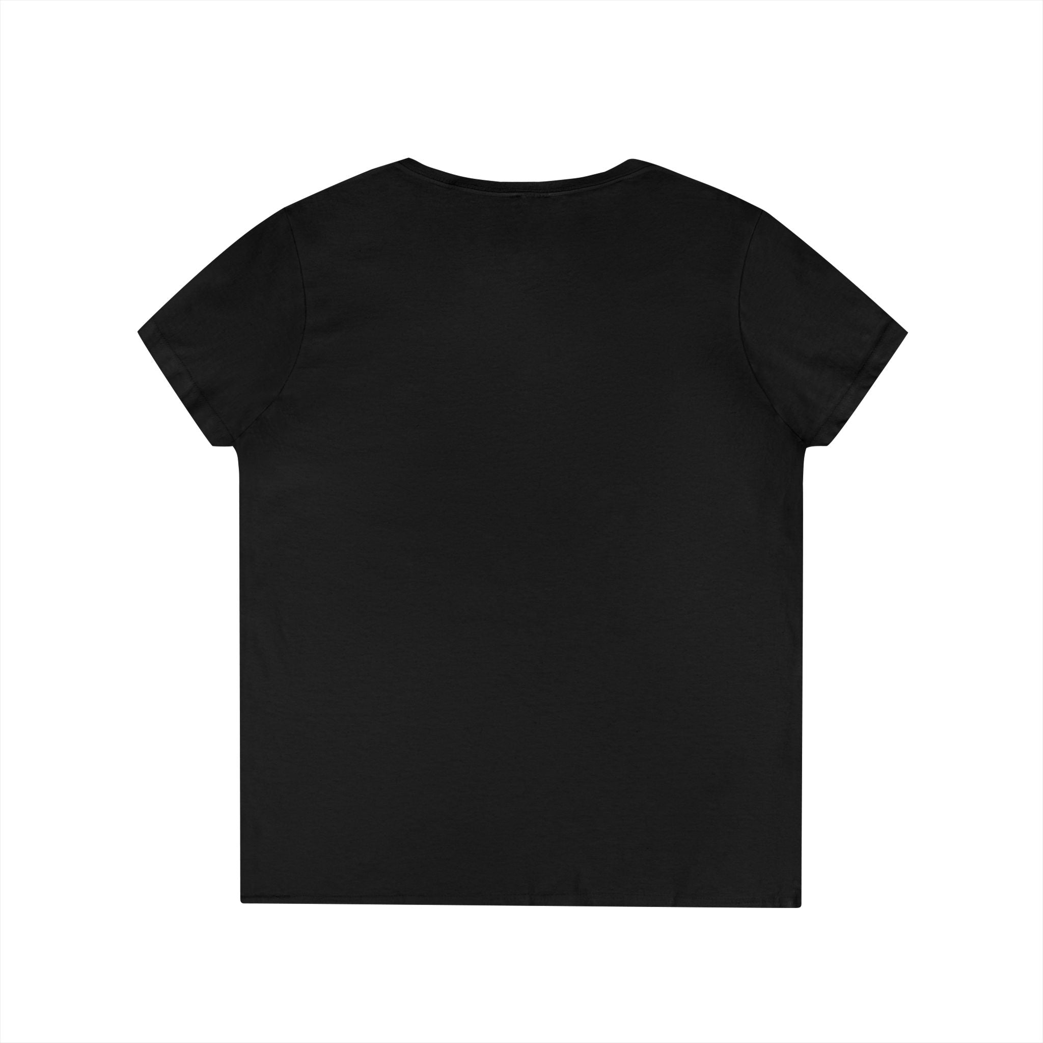 Vintage Poolside Photo V-Neck Tee — Retro Summer Vacation Graphic T-Shirt