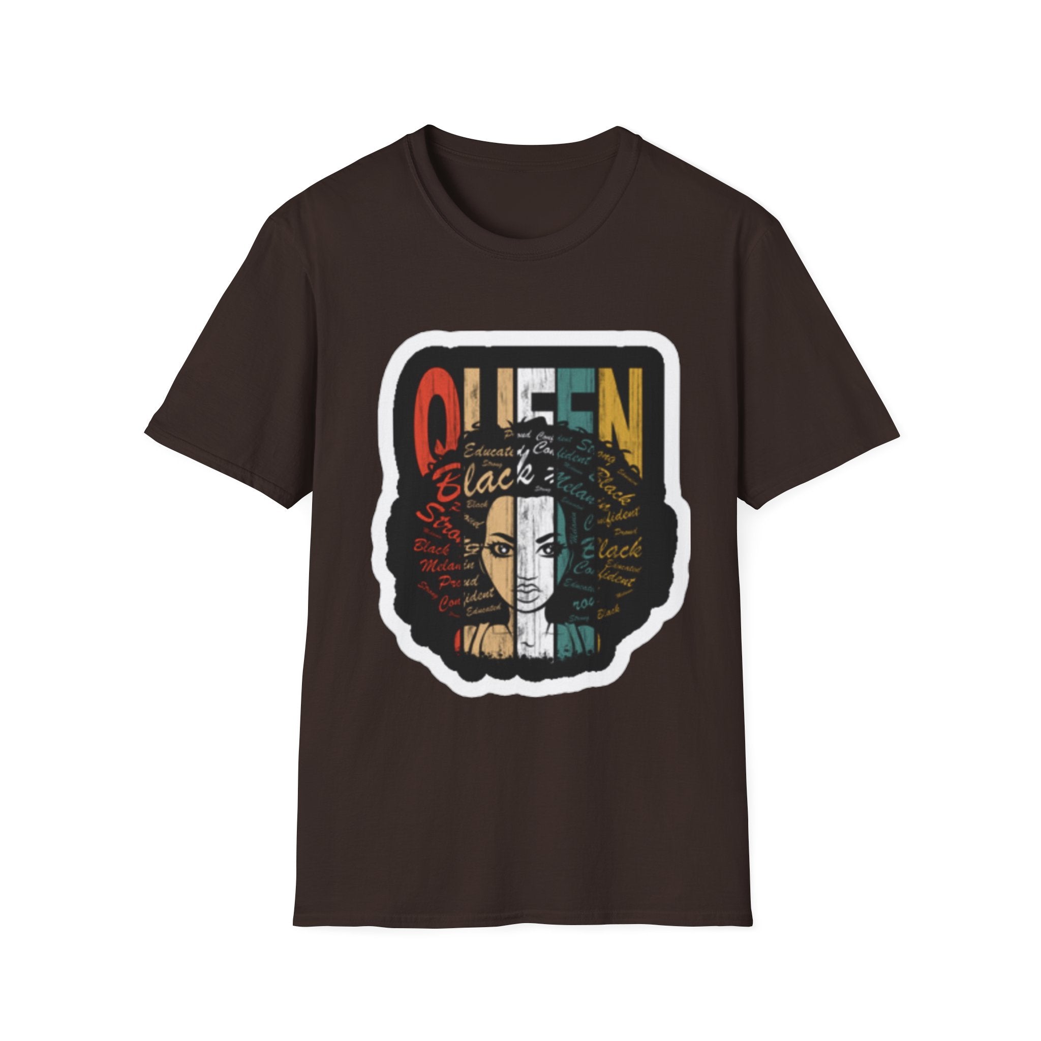 Queen Afro T-Shirt — Black History Empowerment Tee