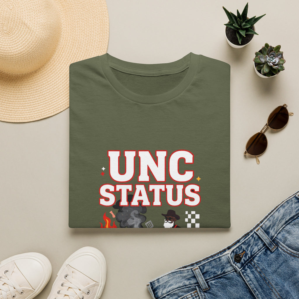 UNC Status T-Shirt — Funny Uncle Cooking/BBQ Graphic Tee