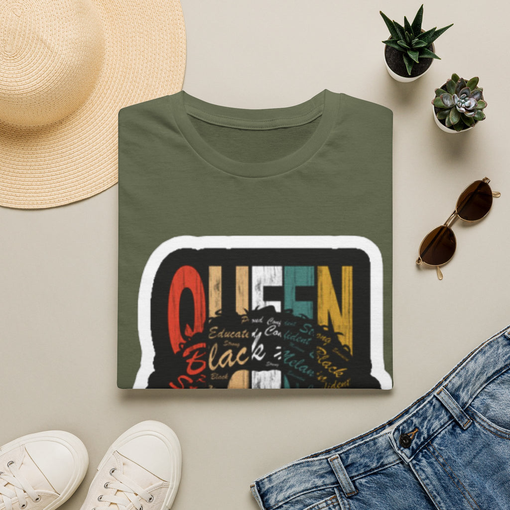 Queen Afro T-Shirt — Black History Empowerment Tee