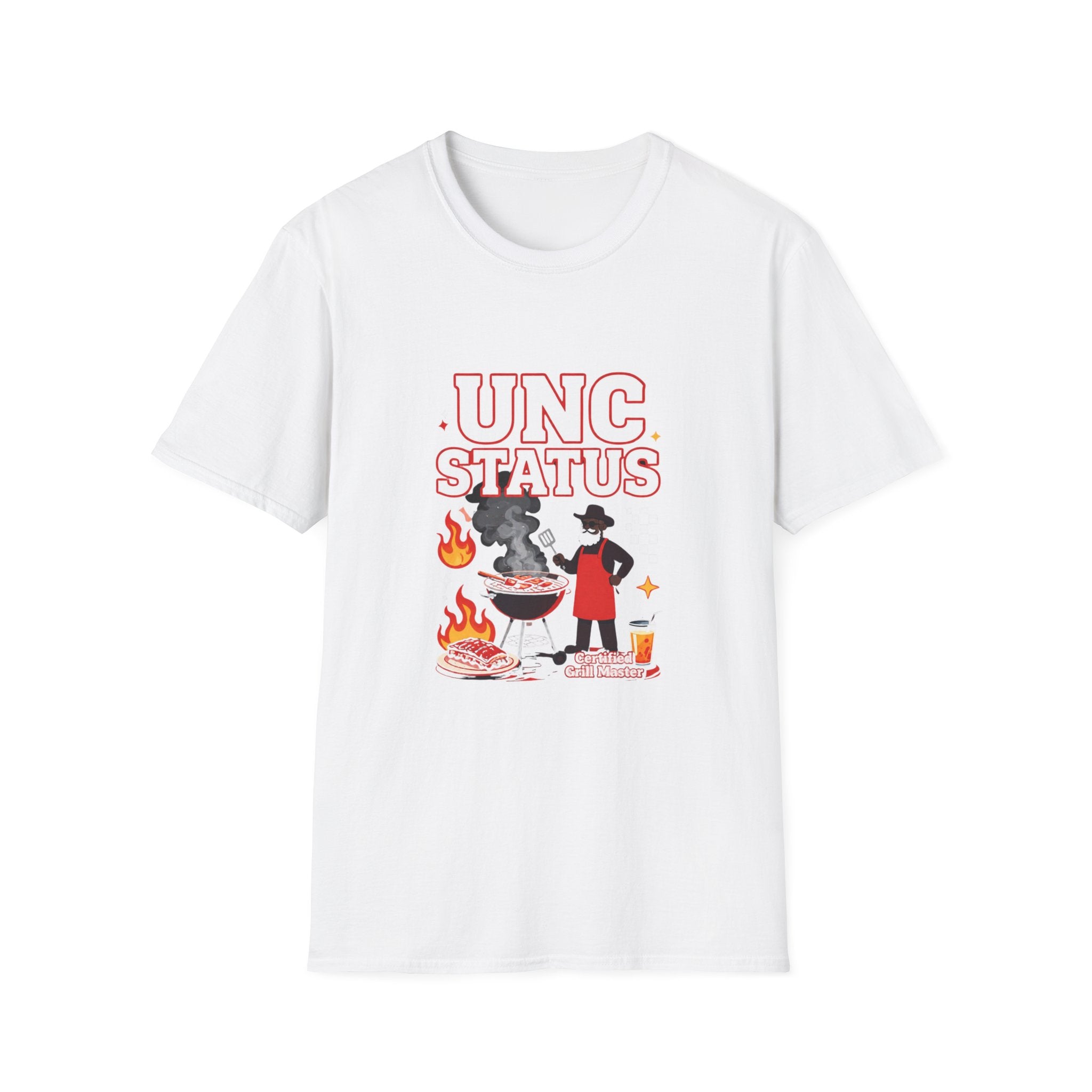 UNC Status T-Shirt — Funny Uncle Cooking/BBQ Graphic Tee
