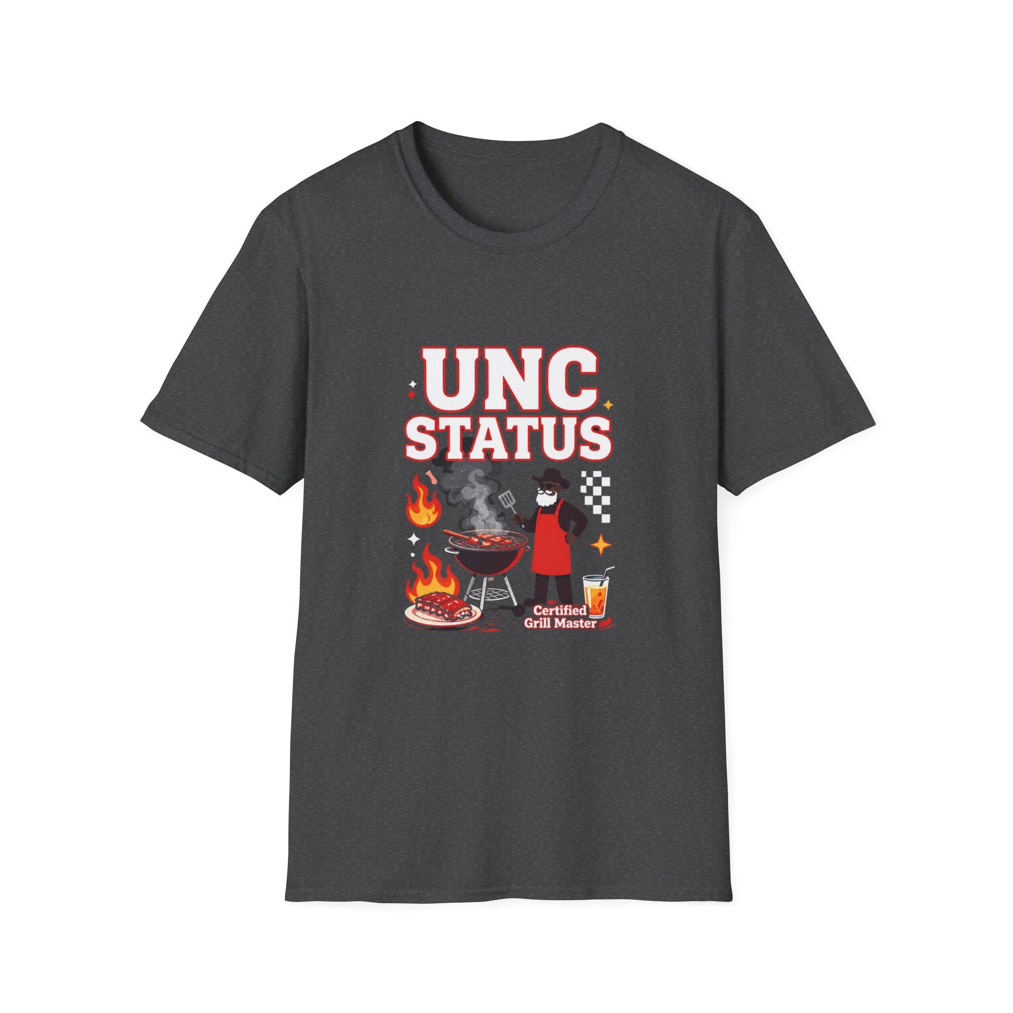 UNC Status T-Shirt — Funny Uncle Cooking/BBQ Graphic Tee