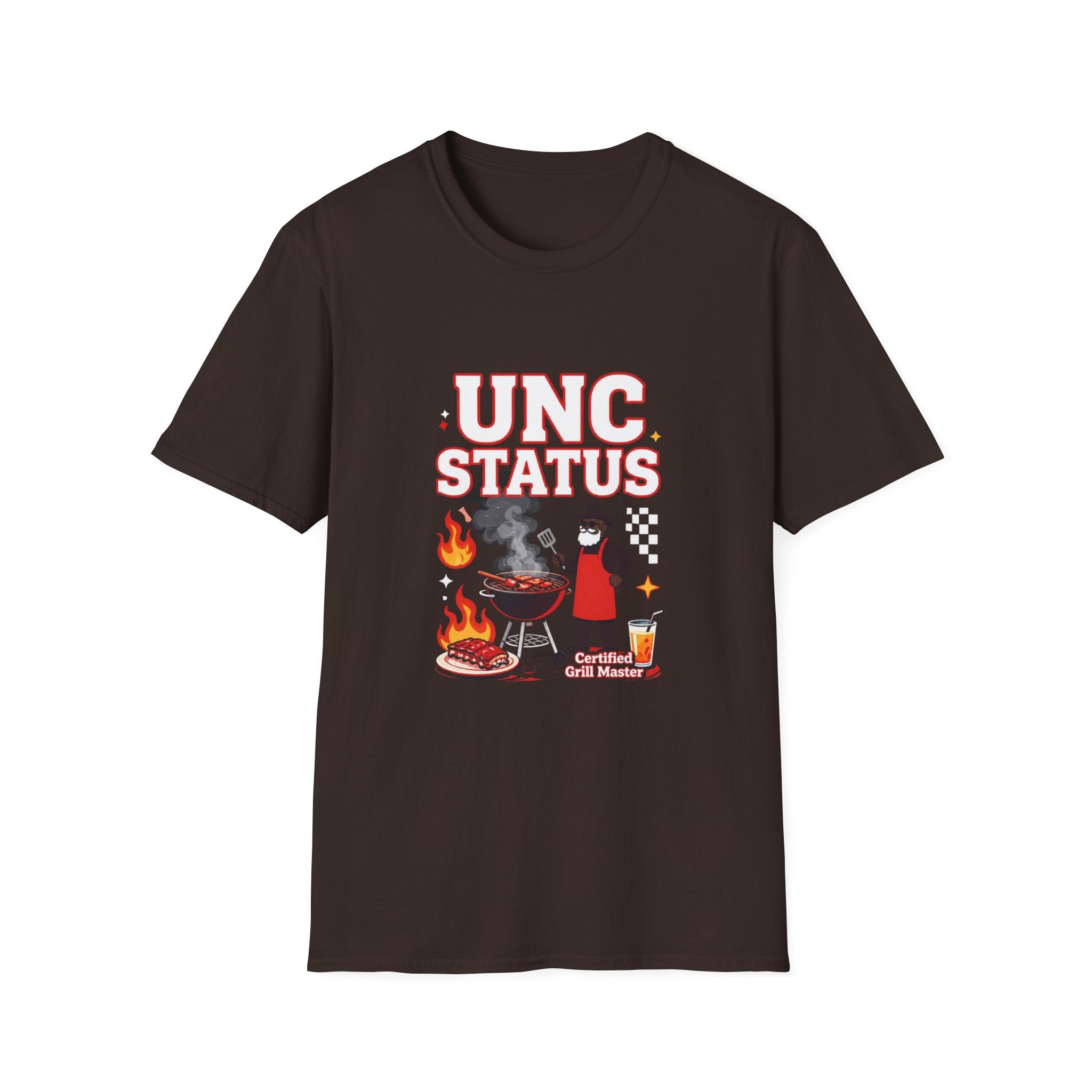 UNC Status T-Shirt — Funny Uncle Cooking/BBQ Graphic Tee