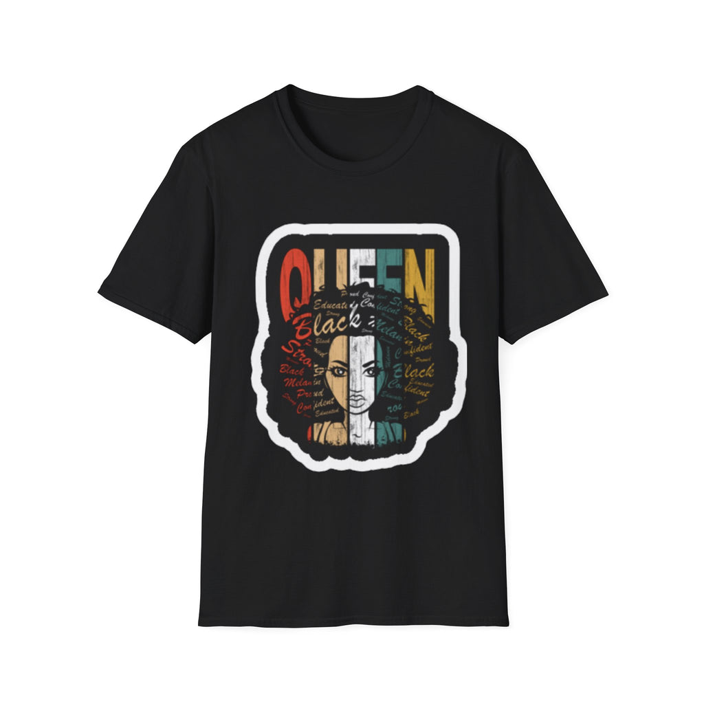 Queen Afro T-Shirt — Black History Empowerment Tee
