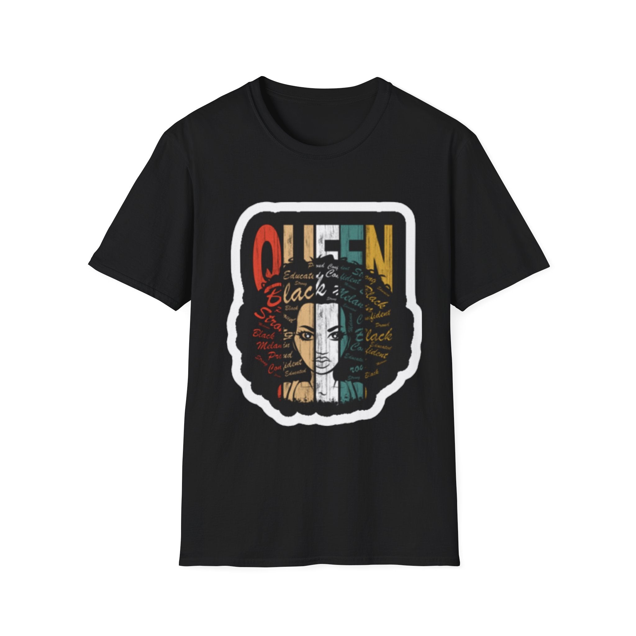 Queen Afro T-Shirt — Black History Empowerment Tee