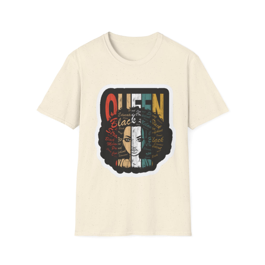 Queen Afro T-Shirt — Black History Empowerment Tee
