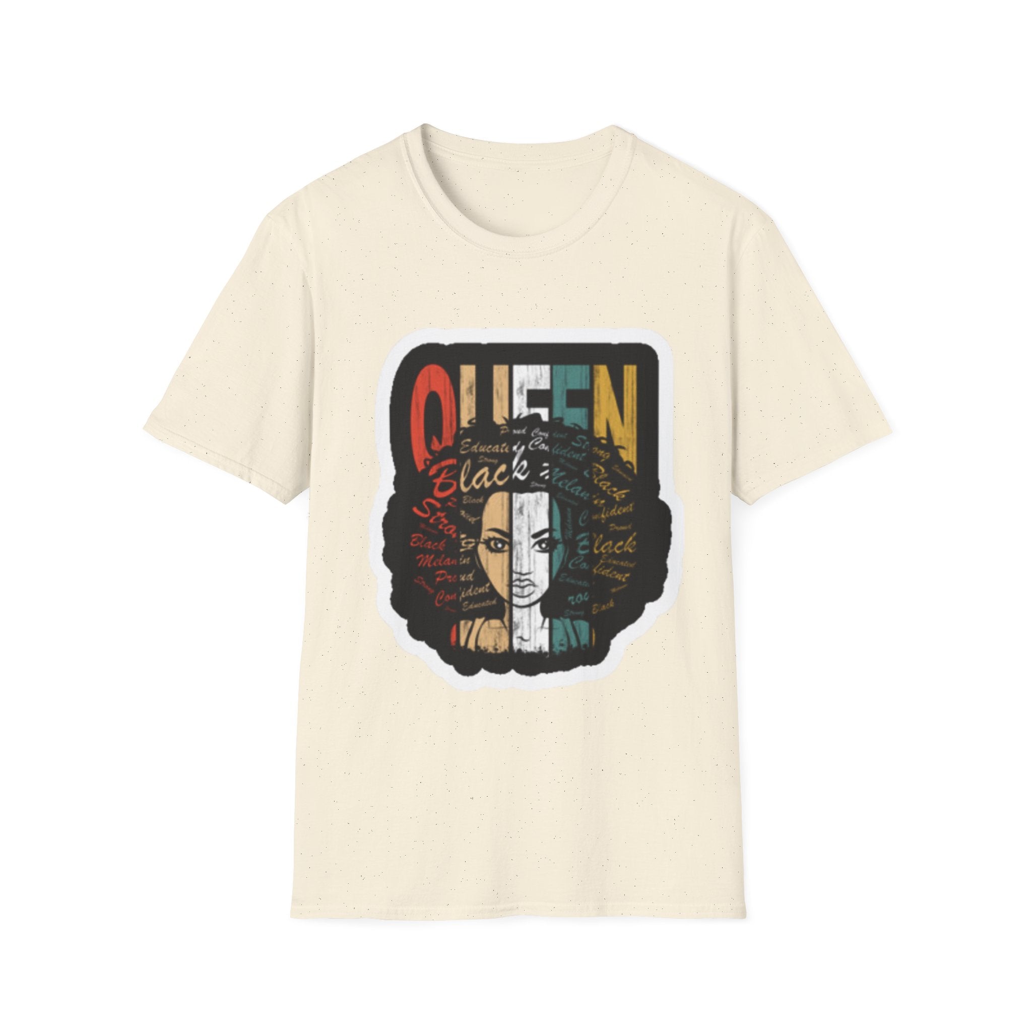 Queen Afro T-Shirt — Black History Empowerment Tee
