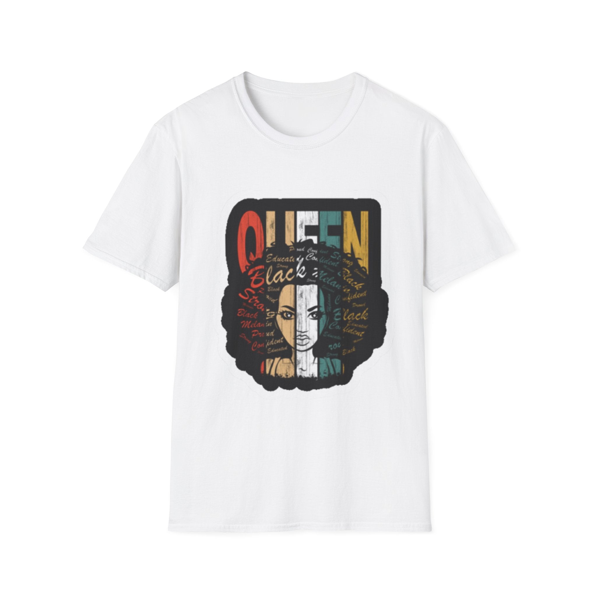 Queen Afro T-Shirt — Black History Empowerment Tee