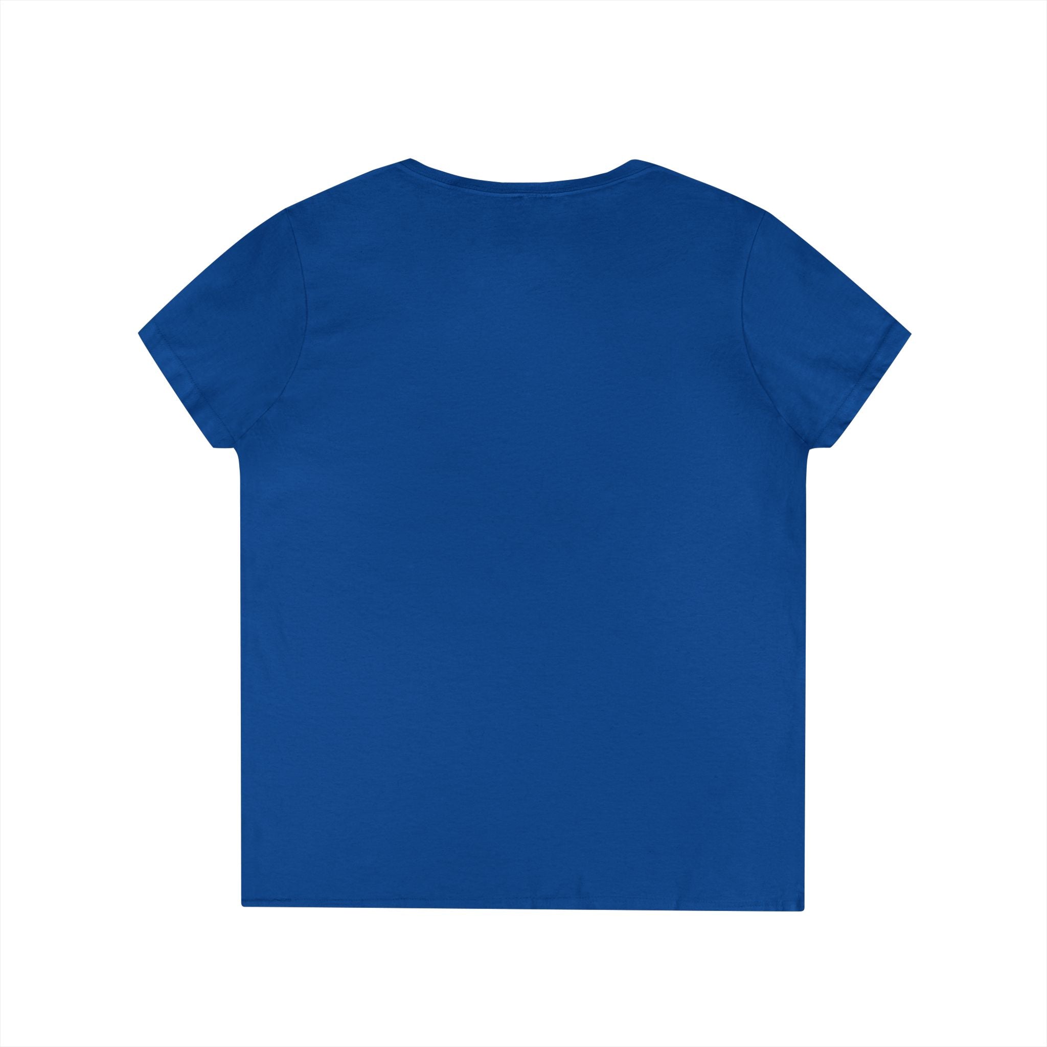 Vintage Poolside Photo V-Neck Tee — Retro Summer Vacation Graphic T-Shirt