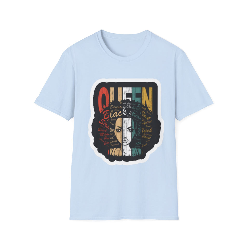 Queen Afro T-Shirt — Black History Empowerment Tee