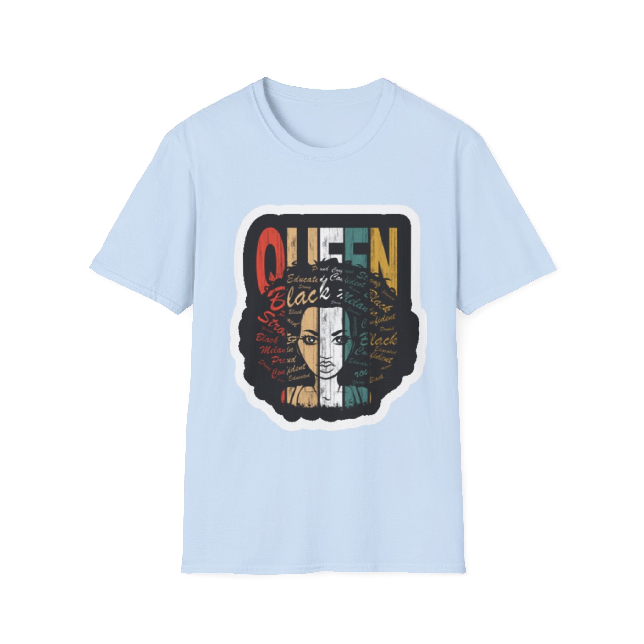 Queen Afro T-Shirt — Black History Empowerment Tee