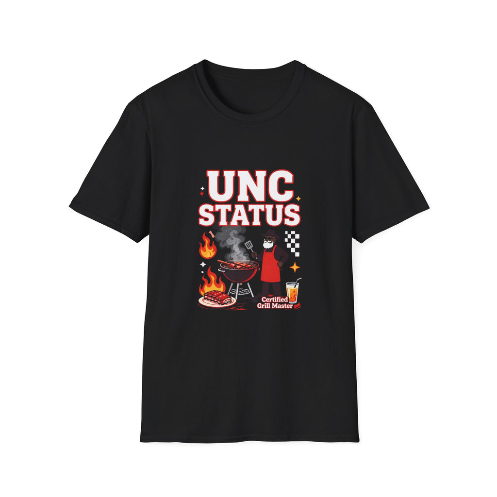 UNC Status T-Shirt — Funny Uncle Cooking/BBQ Graphic Tee