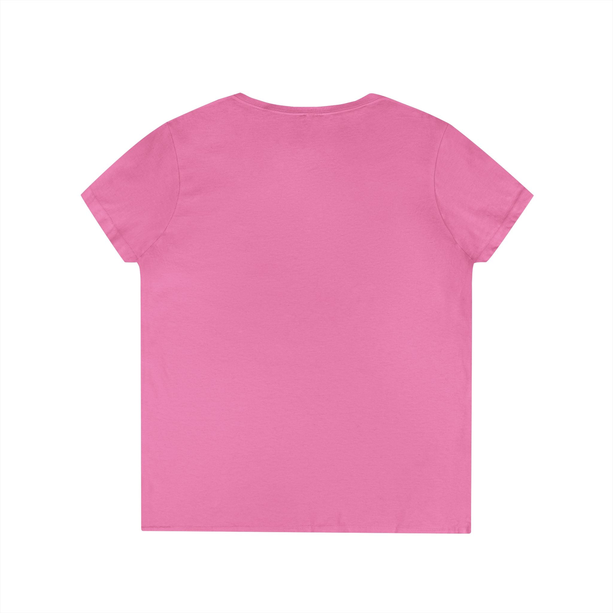Vintage Poolside Photo V-Neck Tee — Retro Summer Vacation Graphic T-Shirt