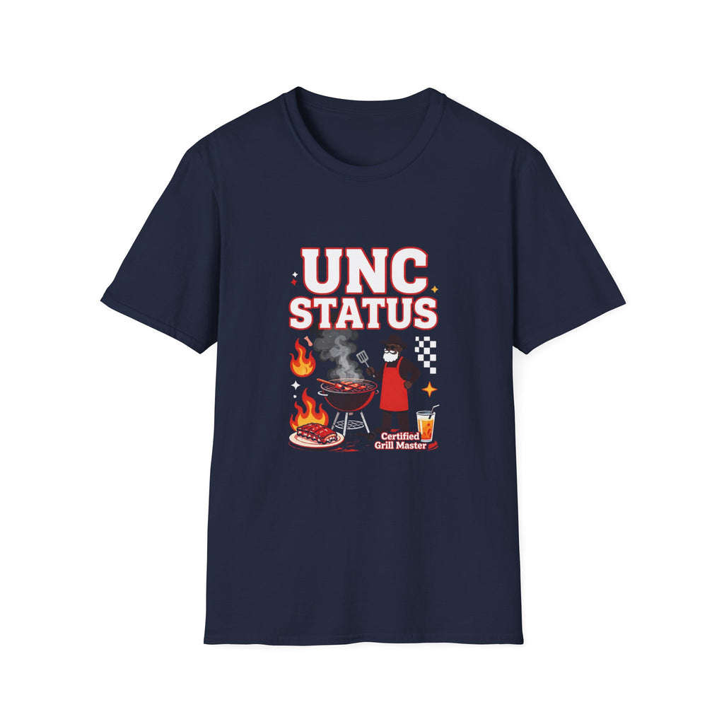 UNC Status T-Shirt — Funny Uncle Cooking/BBQ Graphic Tee