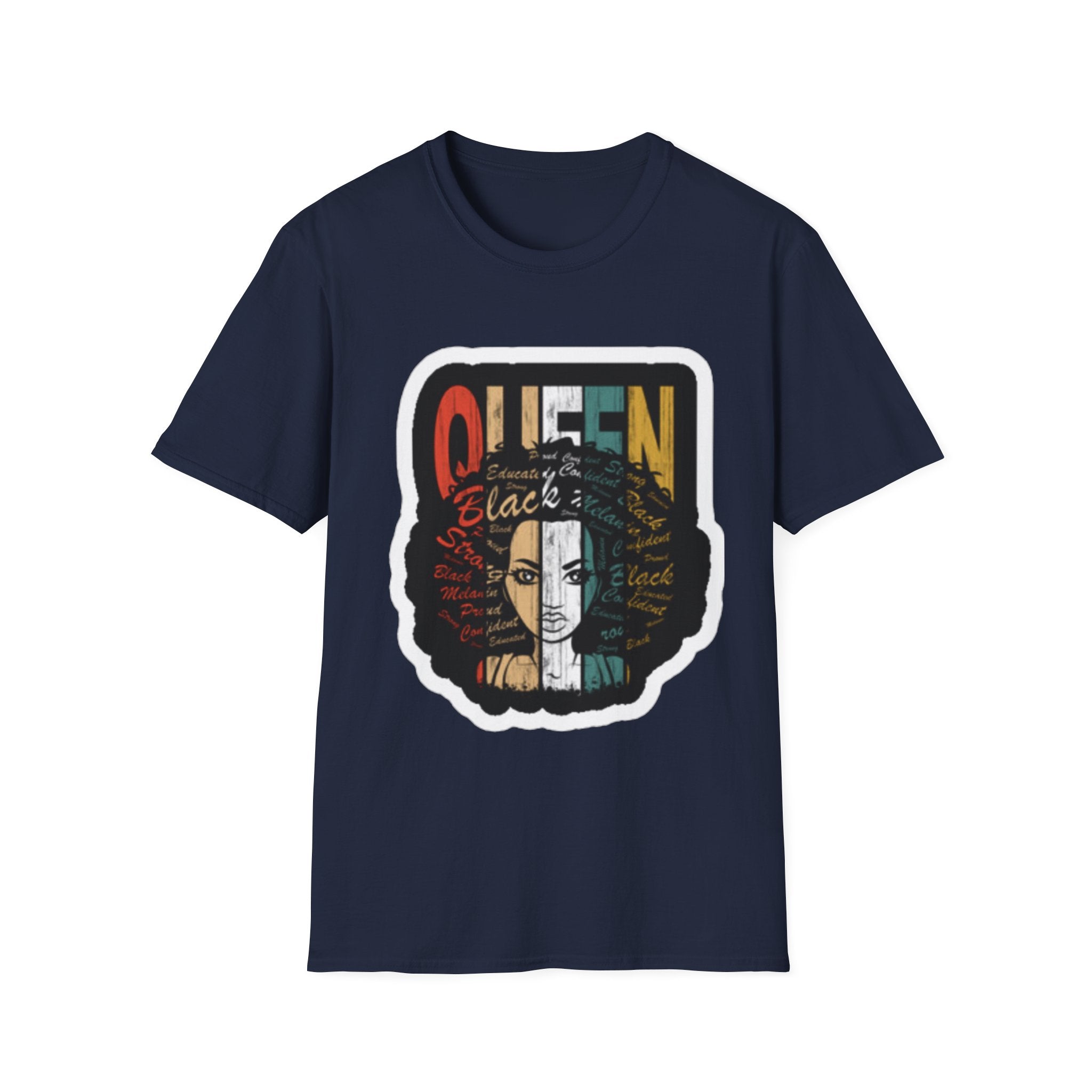 Queen Afro T-Shirt — Black History Empowerment Tee